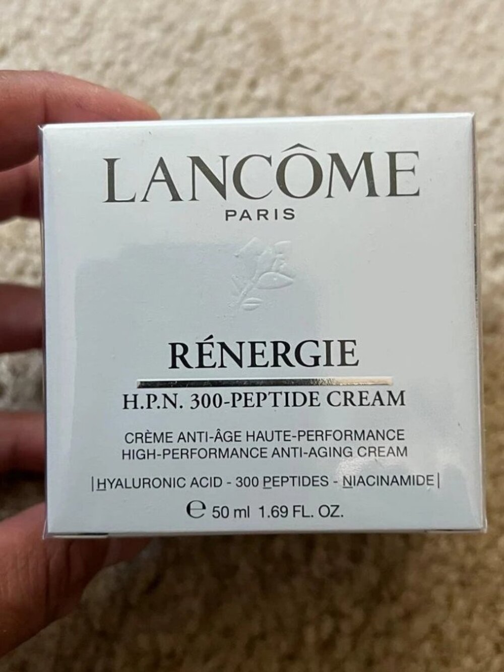 Lancome Renergie HPN 300 Peptide Cream - 1.69 oz / 50ml New & Sealed